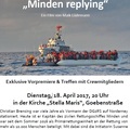 Minden replying - exklusive Vorpremiere und Treffen mit Crewmitgliedern auf Norderney